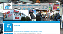 Desktop Screenshot of garage-vedel.fr